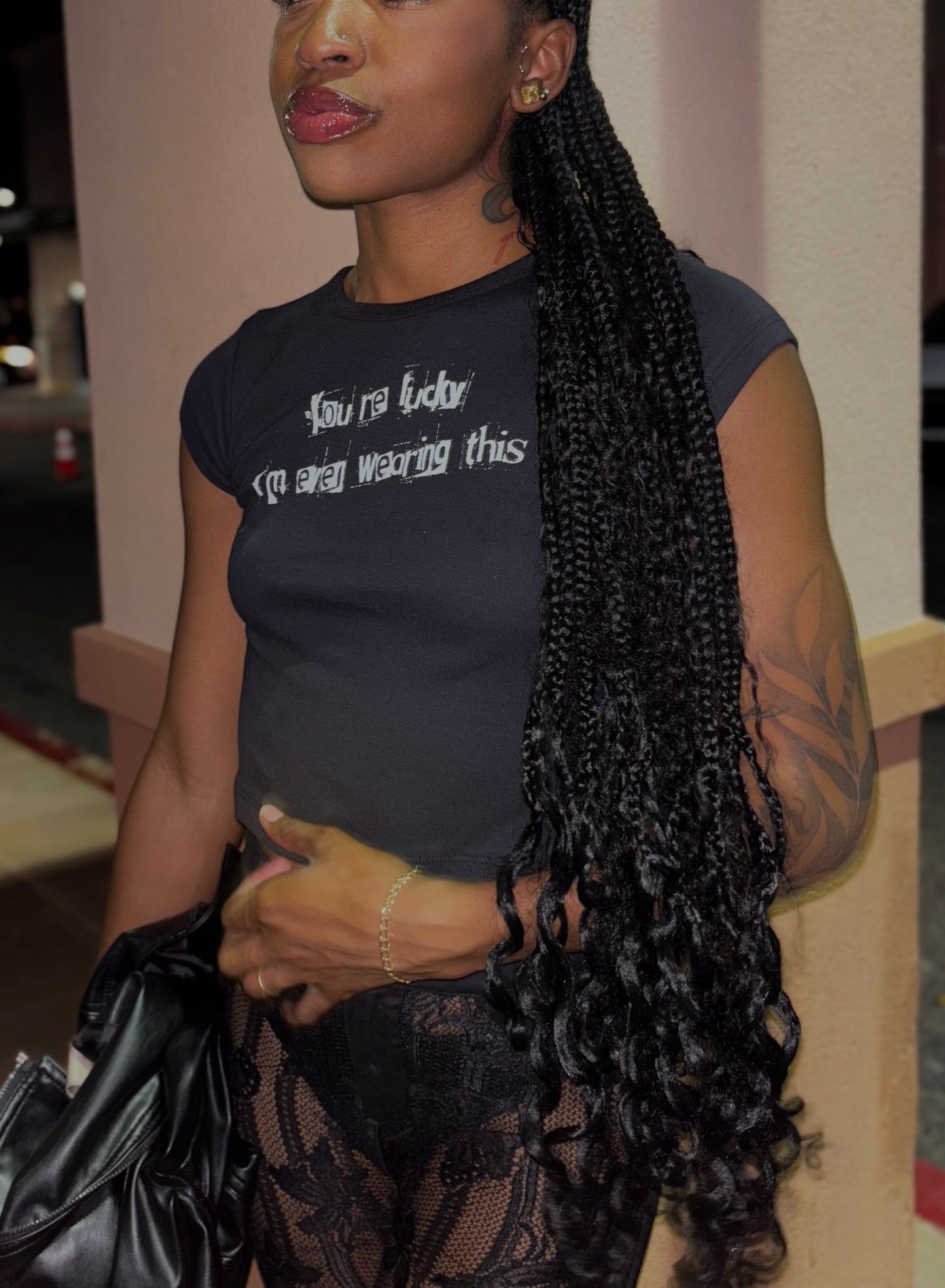 Black Lucky T-Shirt