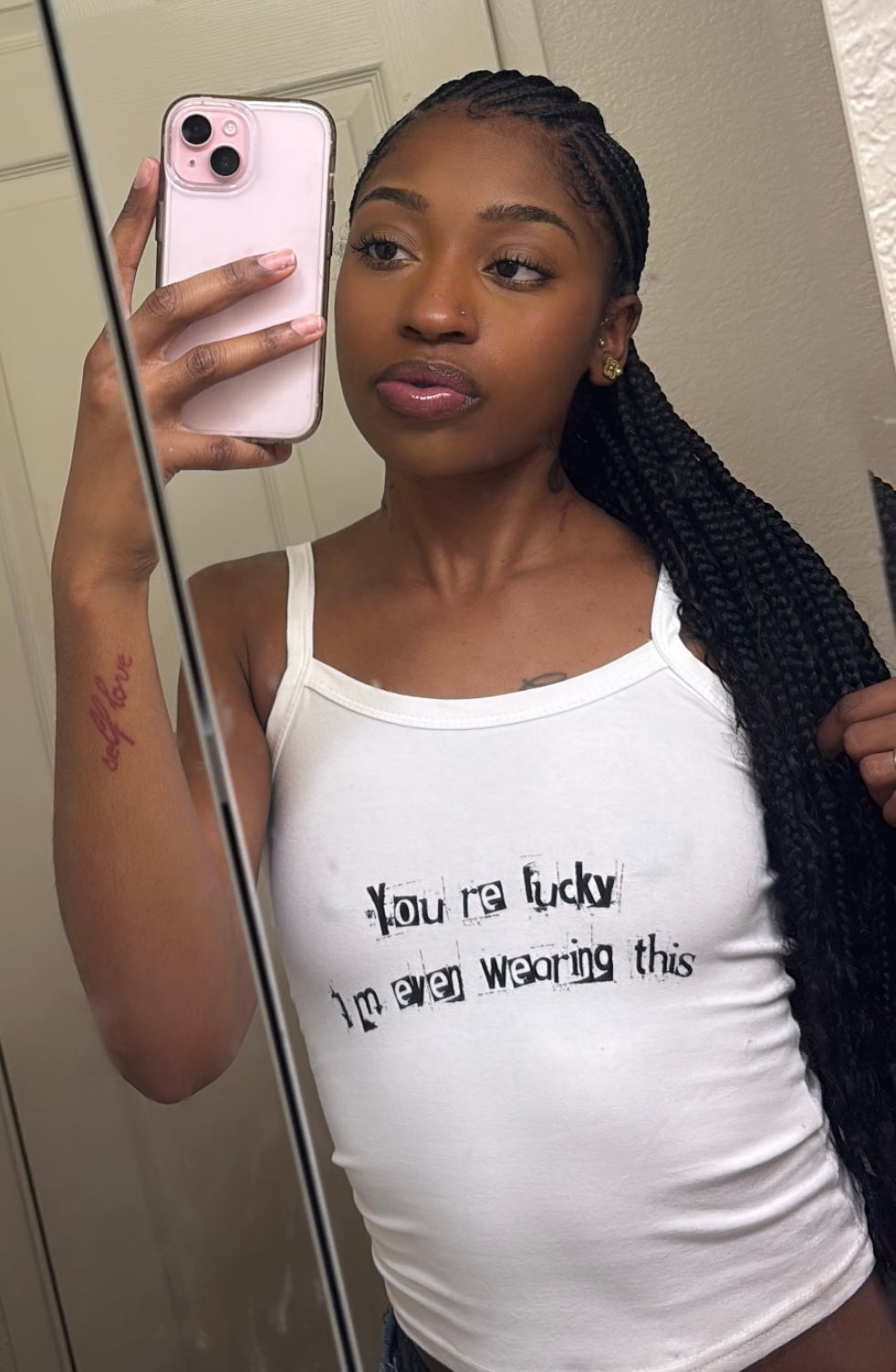 White Lucky T-shirt