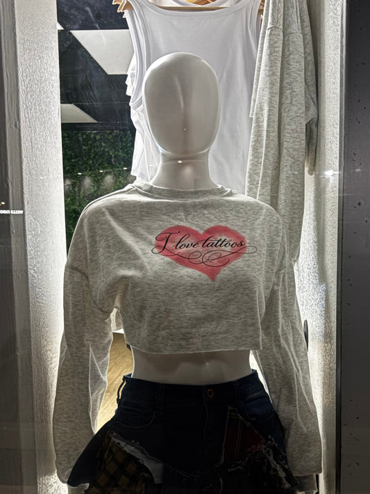I love tattoos Sweatshirt