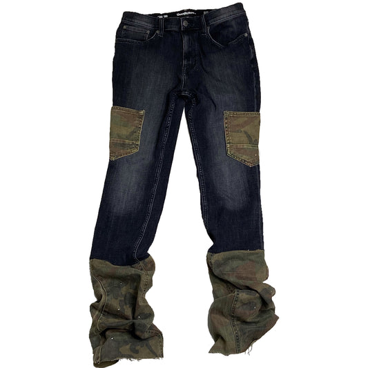 Men’s Camo Stacked Jeans